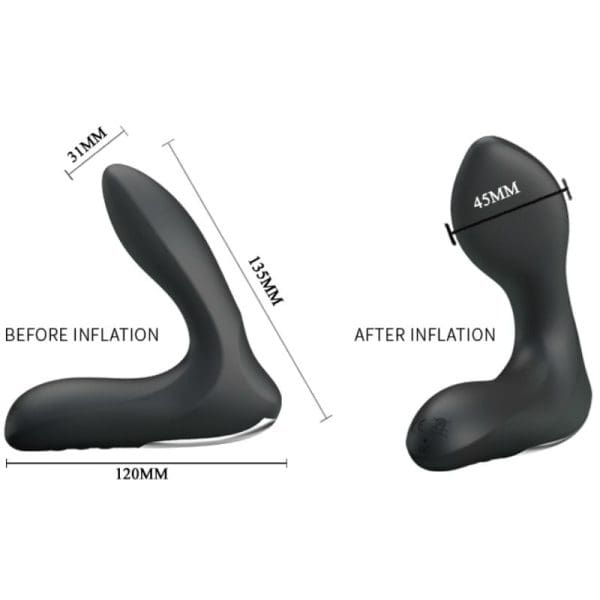 PRETTY LOVE - LEONARD INFLATABLE PROSTATIC MASSAGER WITH VIBRATION 5
